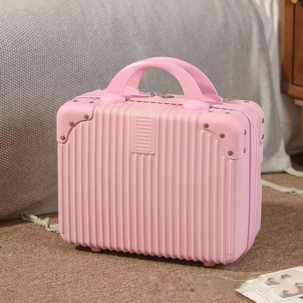 Pink Travel Cosmetic Organizer ✨ | Mini Essentials Case for