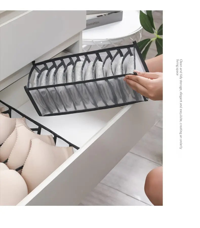 Portable Underwear and Clothes Storage Organizer Box