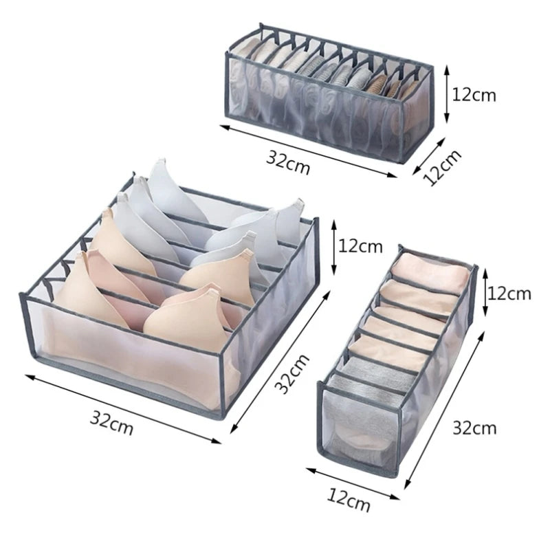 Closet Calm™ Drawer Organizer – Multi-Grid Storage