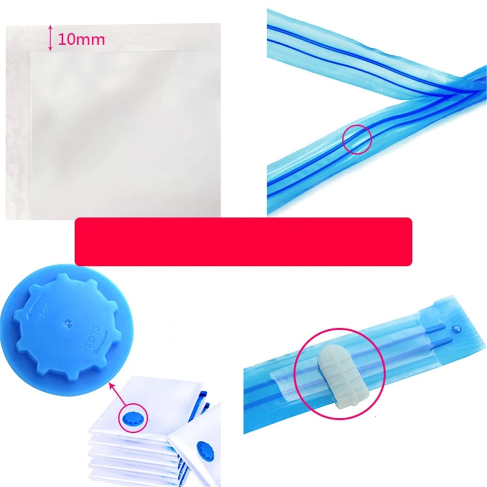 Vacuum Storage Bags for Clothes & Comforters | Space Saver Calm Organizer