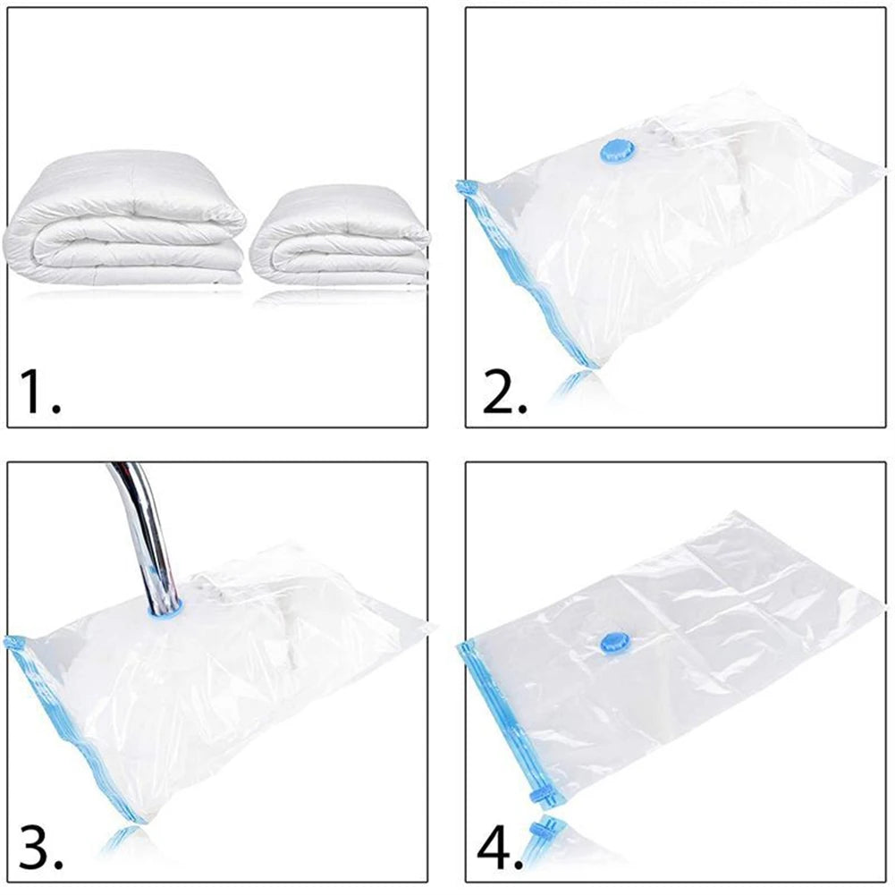Vacuum Storage Bags for Clothes & Comforters | Space Saver Calm Organizer