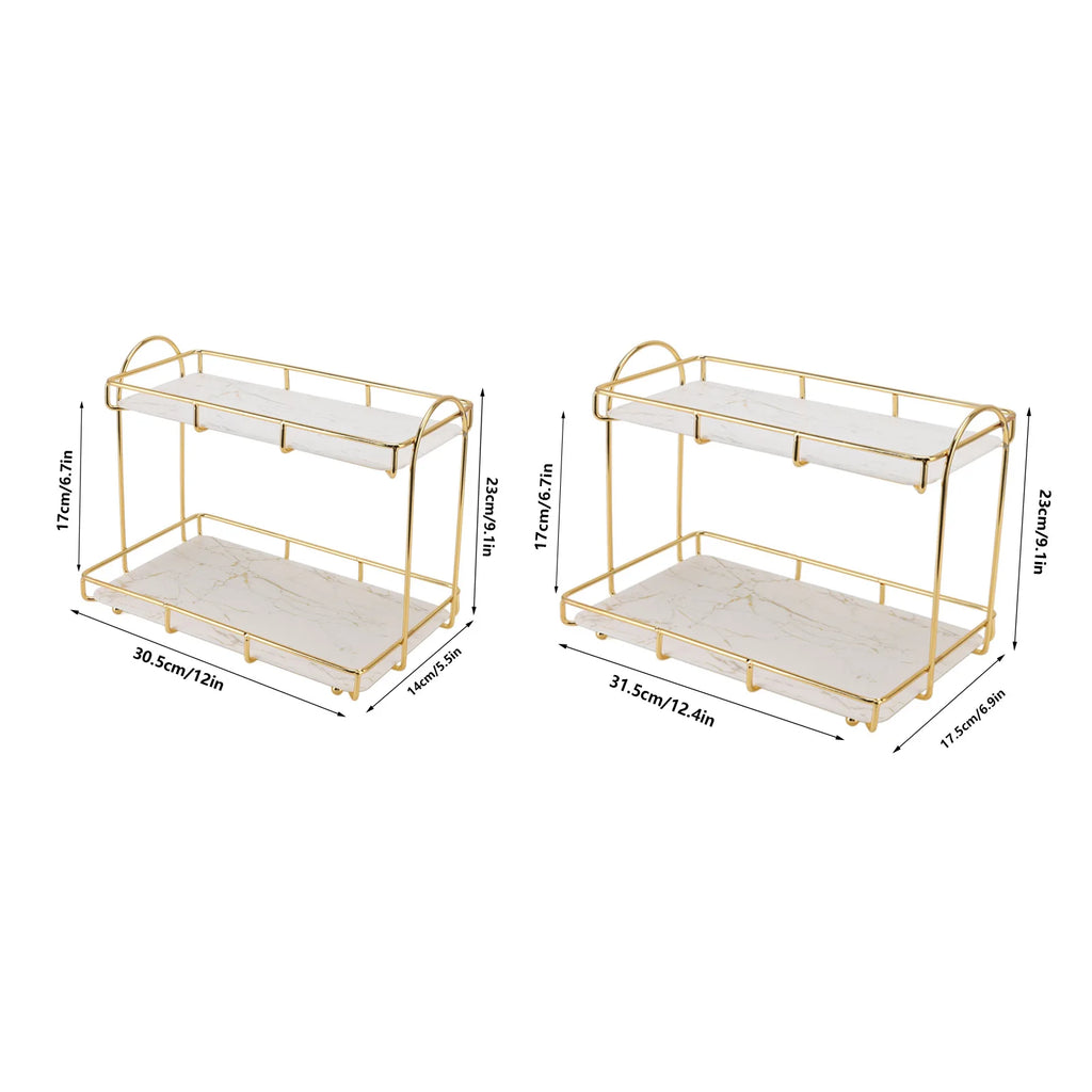 2-Tier Countertop Organizer — Royal Sanctuary Display