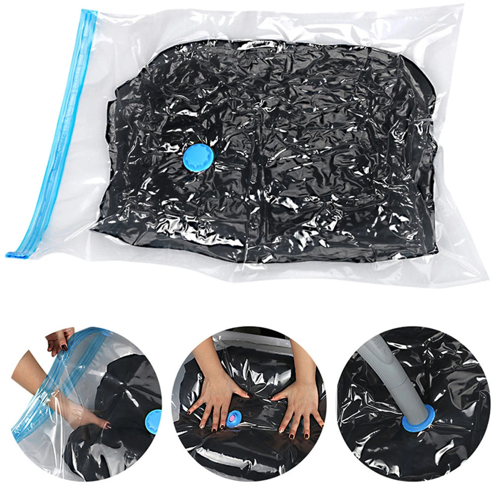 Vacuum Storage Bags for Clothes & Comforters | Space Saver Calm Organizer
