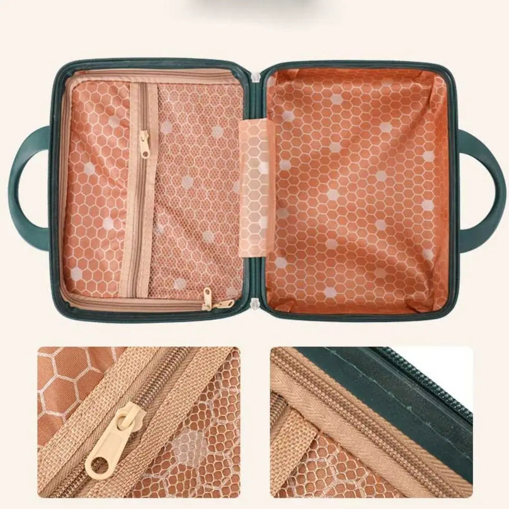 Blush Pink Mini Traveler Organizer ✨ | Cosmetic & Essentials Case