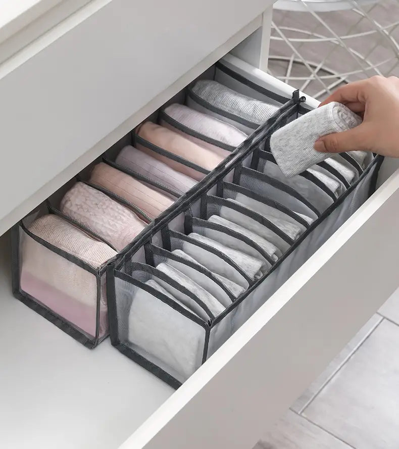 Portable Underwear and Clothes Storage Organizer Box