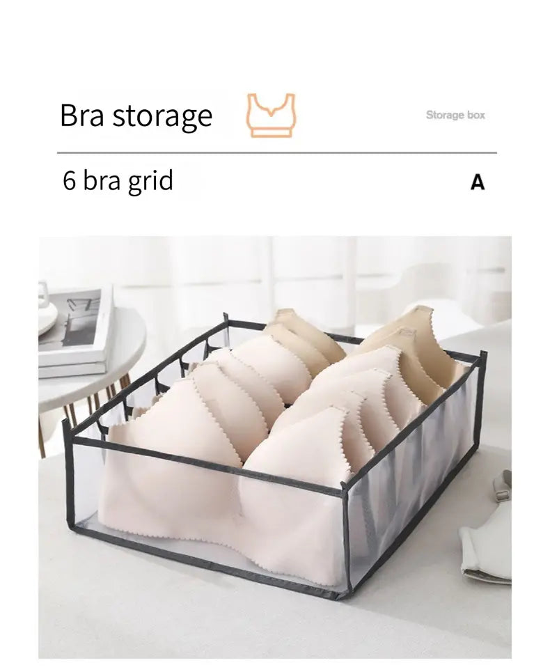 Portable Underwear and Clothes Storage Organizer Box